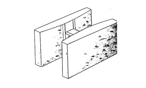 Concrete Block Precision 10x8x16 Double Open End Bond Beam