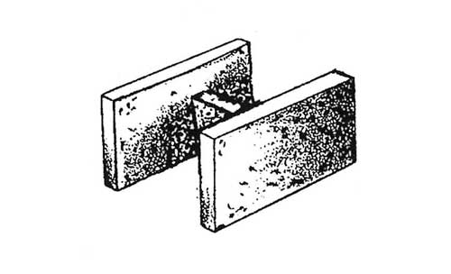 Concrete Block Precision 12x8x16 Double Open End Bond Beam