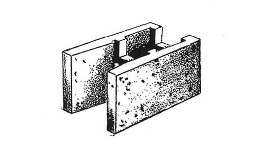 Concrete Block Precision 8x8x16 Open End Bond Beam