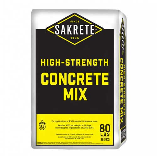 Sakrete High Strength concrete mix