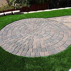 Concrete Paver Circle Pattern Package