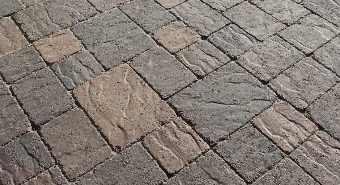 Bella Vista Stonetop Tumbled Concrete Paver Driveway Bricks