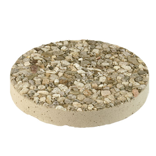 Round Aggregate Natural Stepping Stone