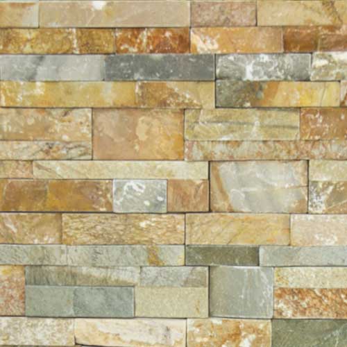 Desert Gold Natural Thin Stone Veneer Panels