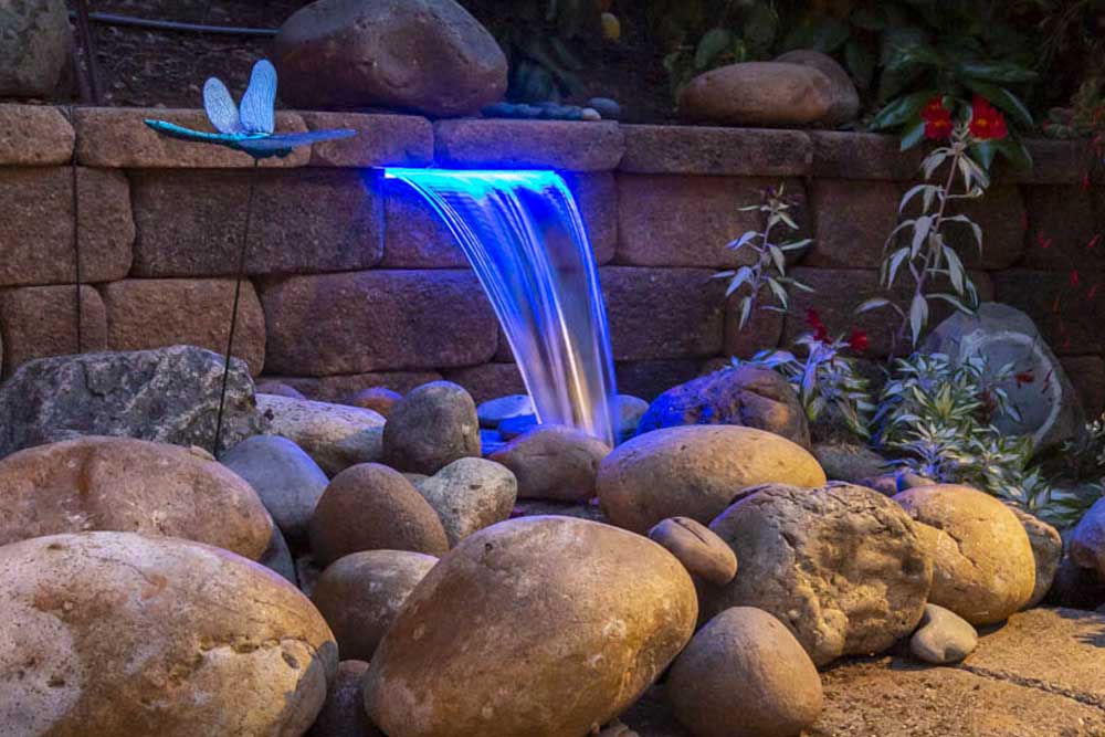 Closeout Pricing OASE Lighted Waterfall With Blue LED 12 In 45384 for sale online 