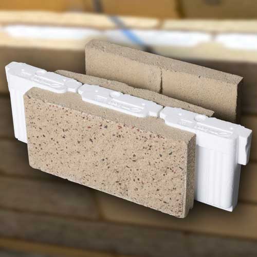 Omni Block Seismic 12 Insulated Concrete Block