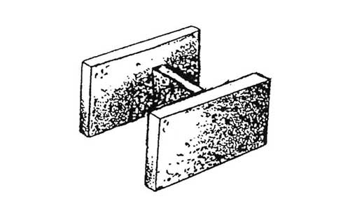 Concrete Block Precision Pilaster 16x8x16 Double Open End Bond Beam