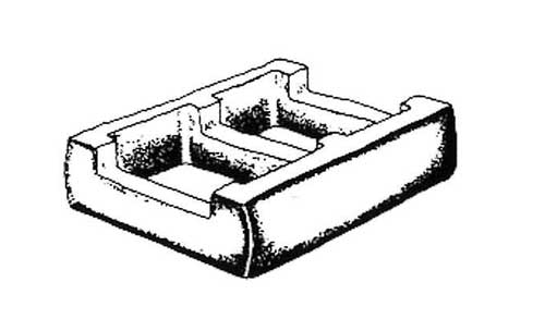 Concrete Block Slump 12x4x16 Bond Beam