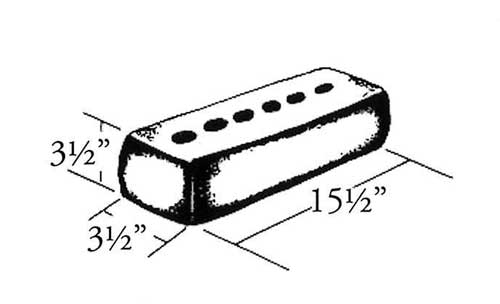 Concrete Block Slump 4x4x16 Standard