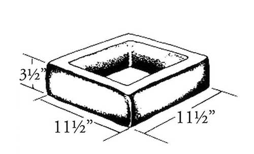 Concrete Block Slump Column 12x4x12