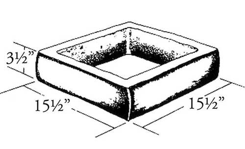 Concrete Block Slump Column 16x4x16