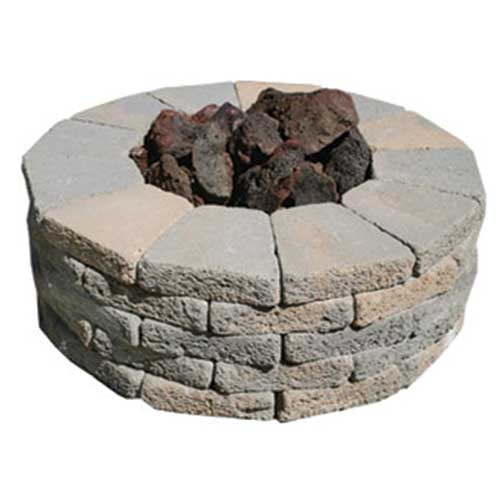 Country Cap Outdoor Fire Pit Kit