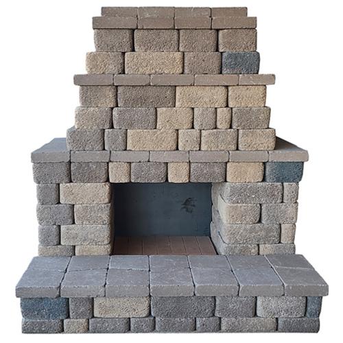Country Manor Outdoor Fireplace Kit