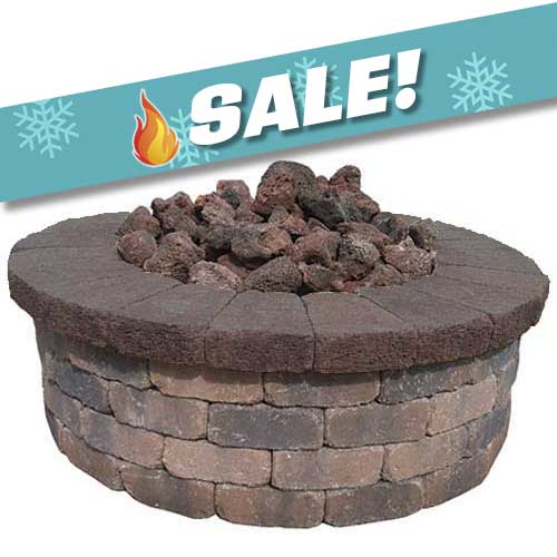 Bella Vista Semplice Outdoor Fire Pit Kit