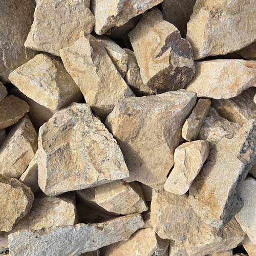 Baja Cresta Blonde Small Rubble Stone Landscape Rock