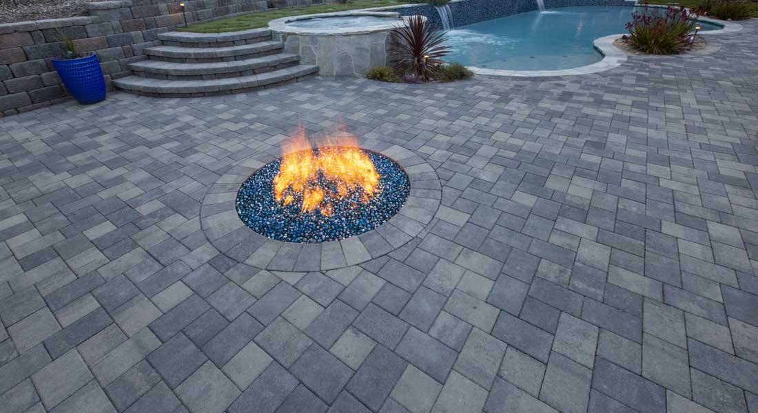 Bella Vista Concrete Pavers Pool Patio