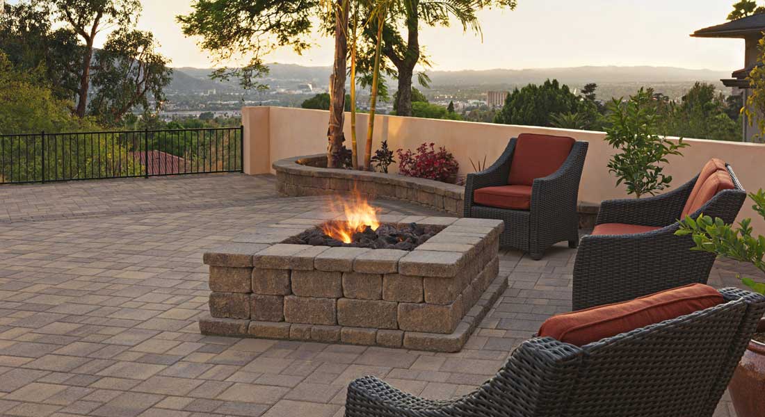 Bella Vista Catalan Concrete Paver Backyard Patio