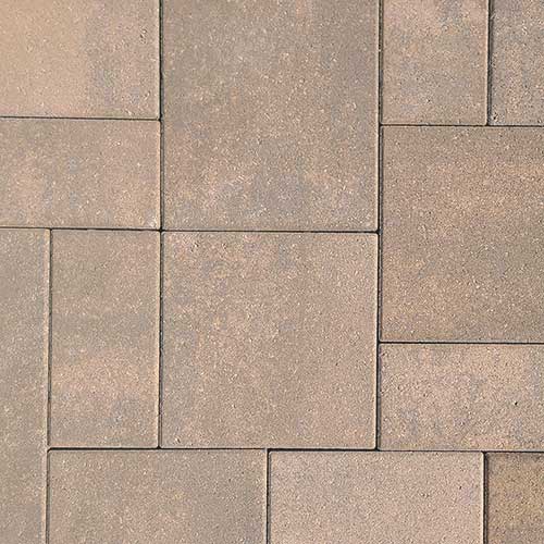 Bella Vista Monarch Concrete Pavers Brownstone