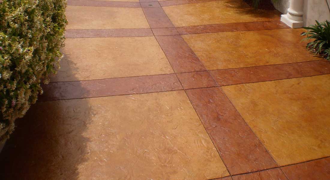 EZ Stain Concrete Stain Driveway