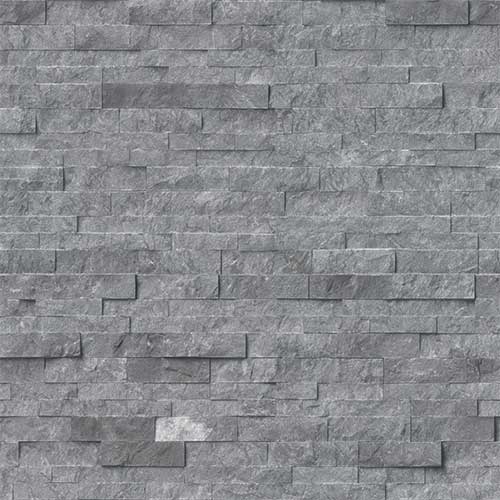 Glacial Grey Natural Thin Stone Veneer Panels