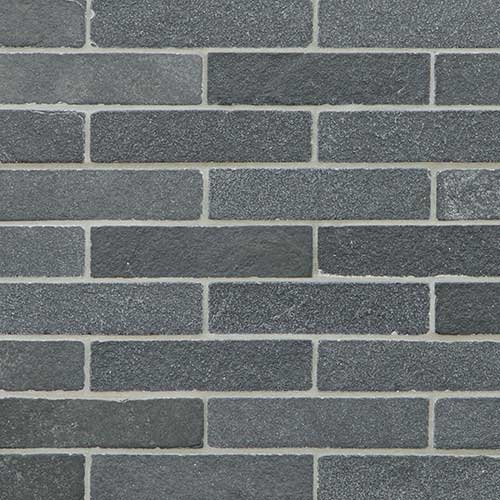 Lime Black Natural Stone Thin Brick Stone Veneer Panels
