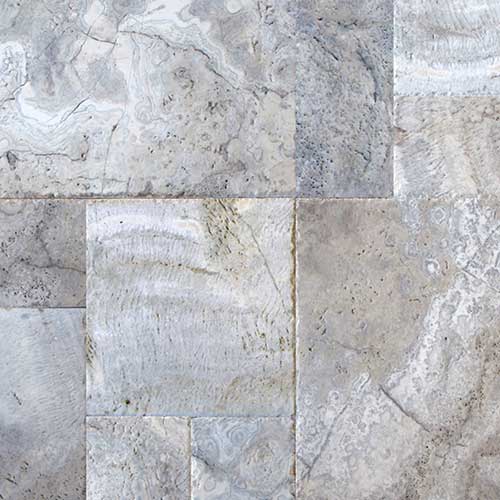 Silver Travertine Natural Stone Tile