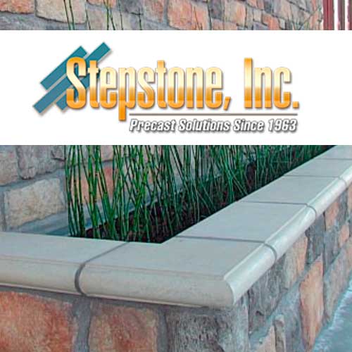 Stepstone Inc Precast Wall Caps