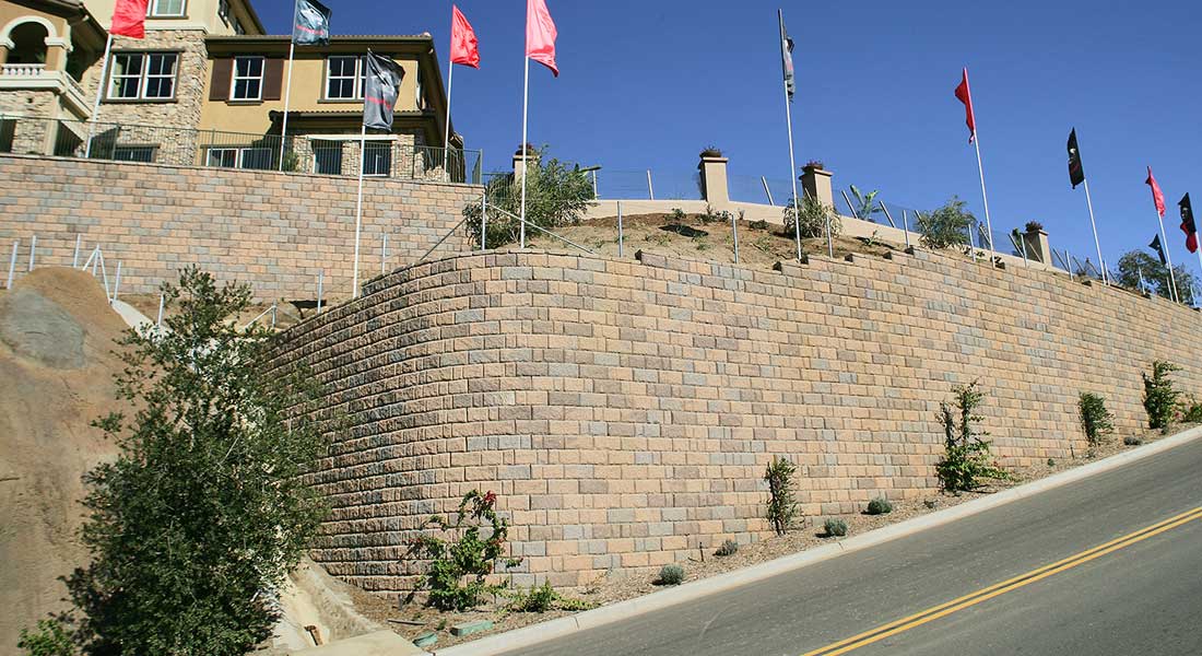 Keystone Retaining Wall Blocks California Chateau Structural Wall