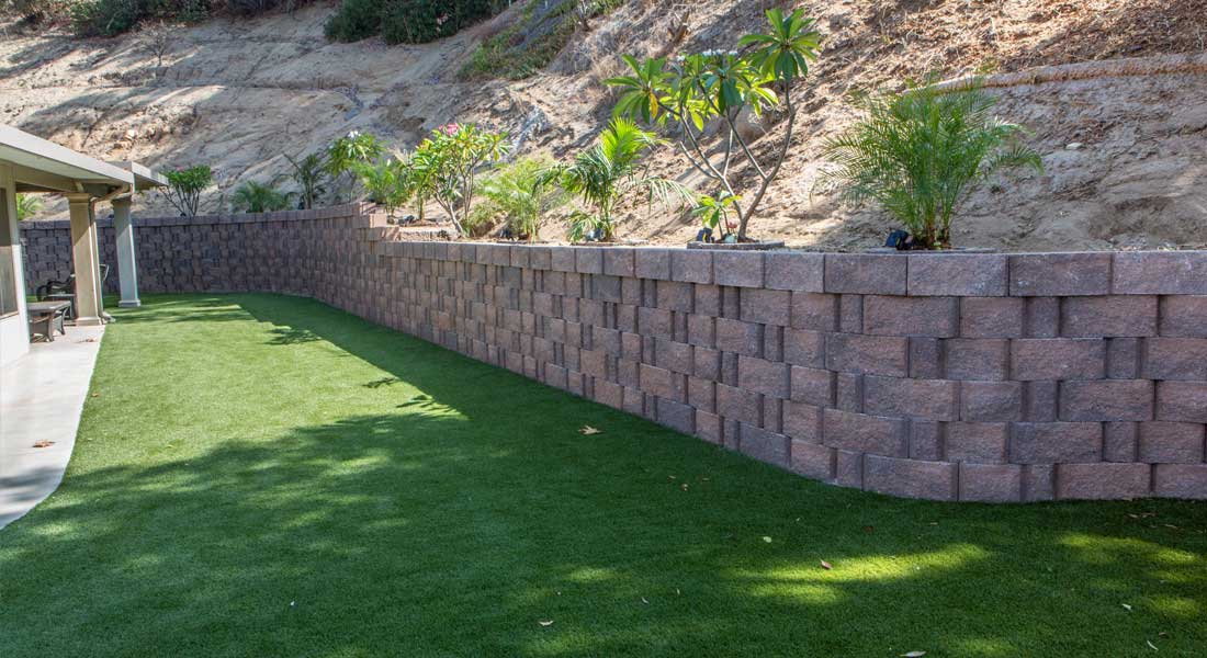 Keystone Retaining Wall Blocks California Chateau Residential Wall