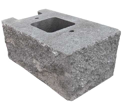 Keystone Straight-Face Retaining Wall End or Corner Pieces