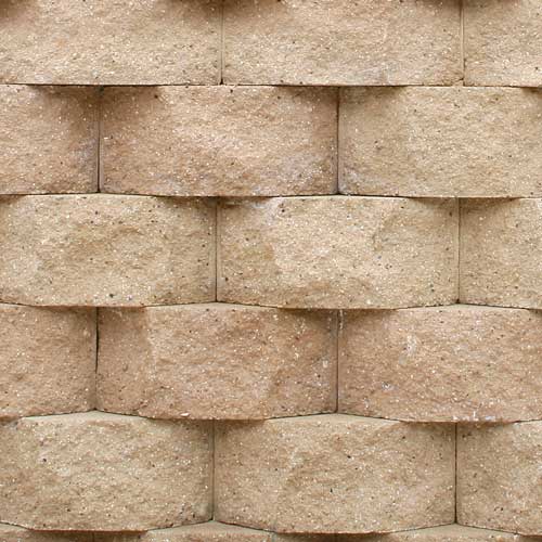 Keystone Standard III Retaining Wall Block Tan