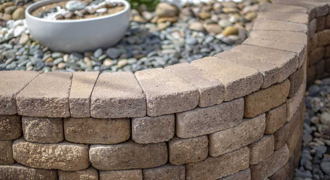Keystone Retaining Wall Blocks Country Landscape Wall