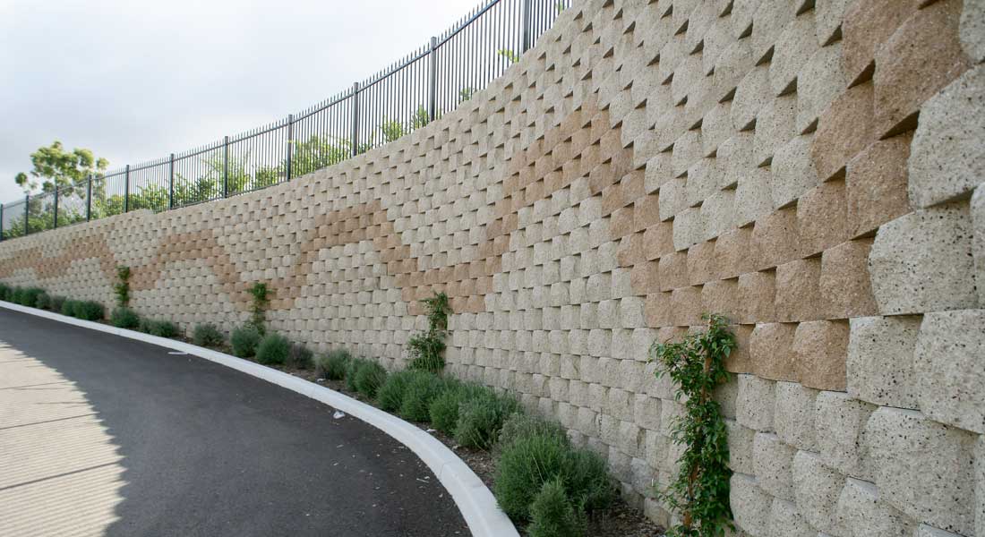 Keystone Retaining Wall Blocks Standard III Structural Wall