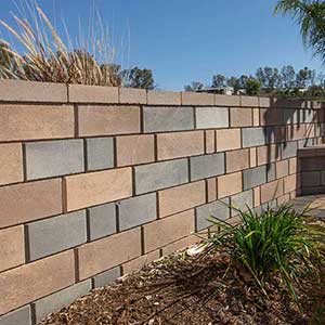 Retaining Wall Blocks Landscape Walls Rcp Block Brick - Retaining Wall Block Calculator For Fire Pit