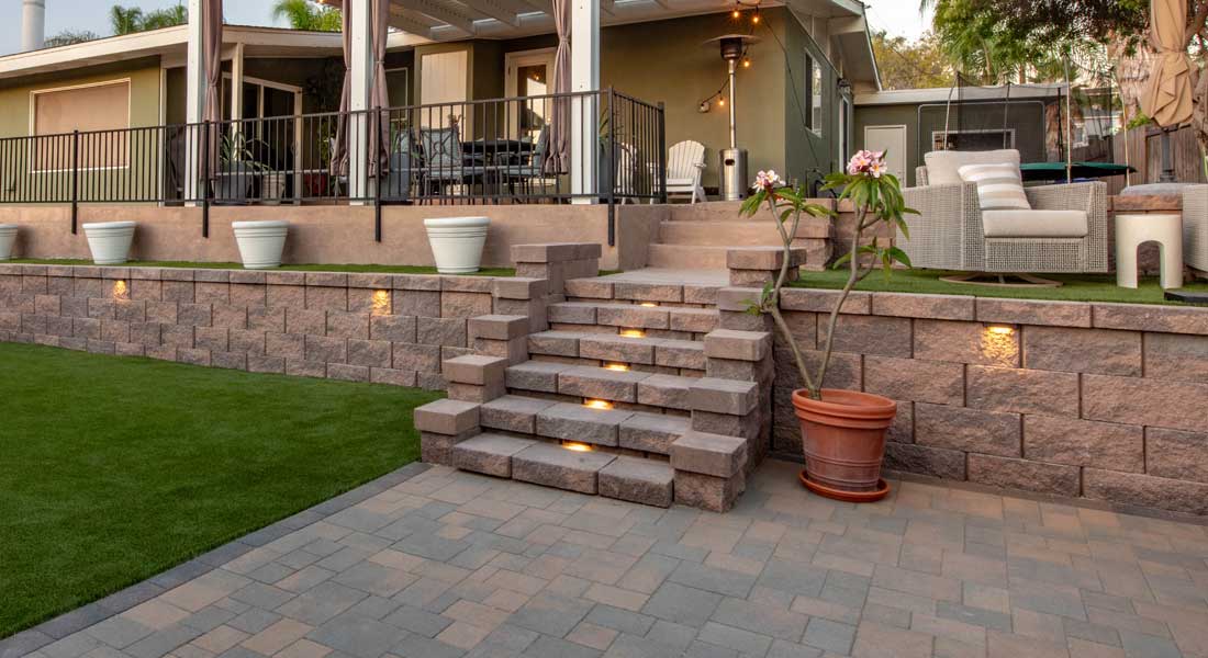 Keystone Retaining Wall Blocks Stone Face Structural Retaining Wall