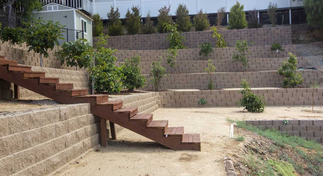 Keystone Retaining Wall Blocks Stone Face Structural Retaining Wall