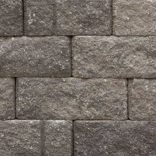 Keystone Verazzo 4-Face Retaining Wall Block Greystone