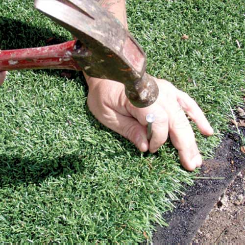 How To Install Artificial Turf Rcp Block Brick