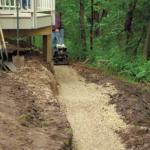 Compacting Leveling Pad