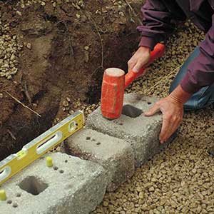 Installation guide for retaining walls